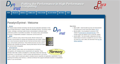Desktop Screenshot of dyninst.org
